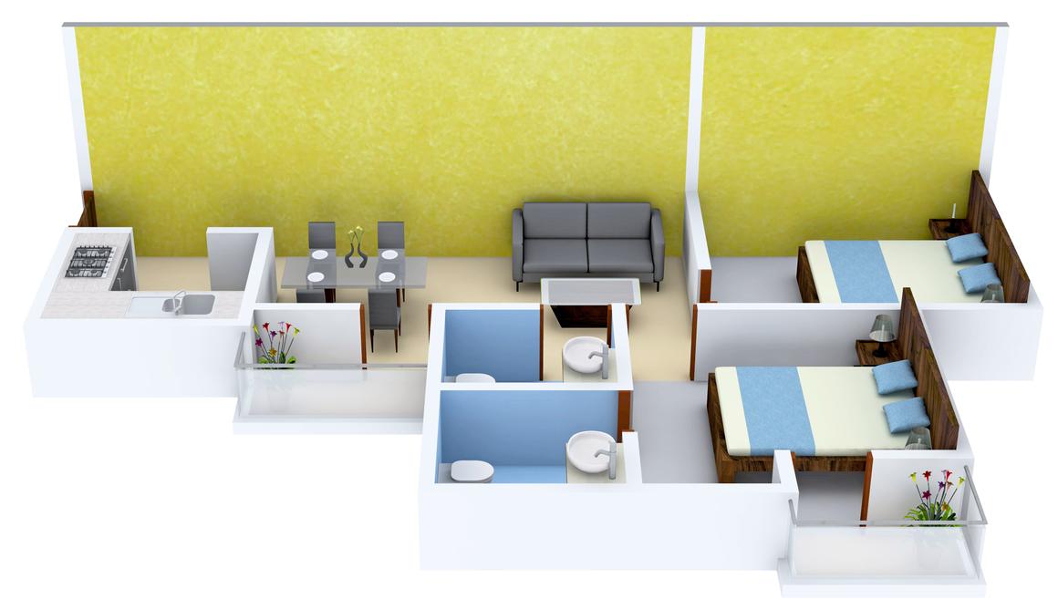 790 Sq. Ft.
