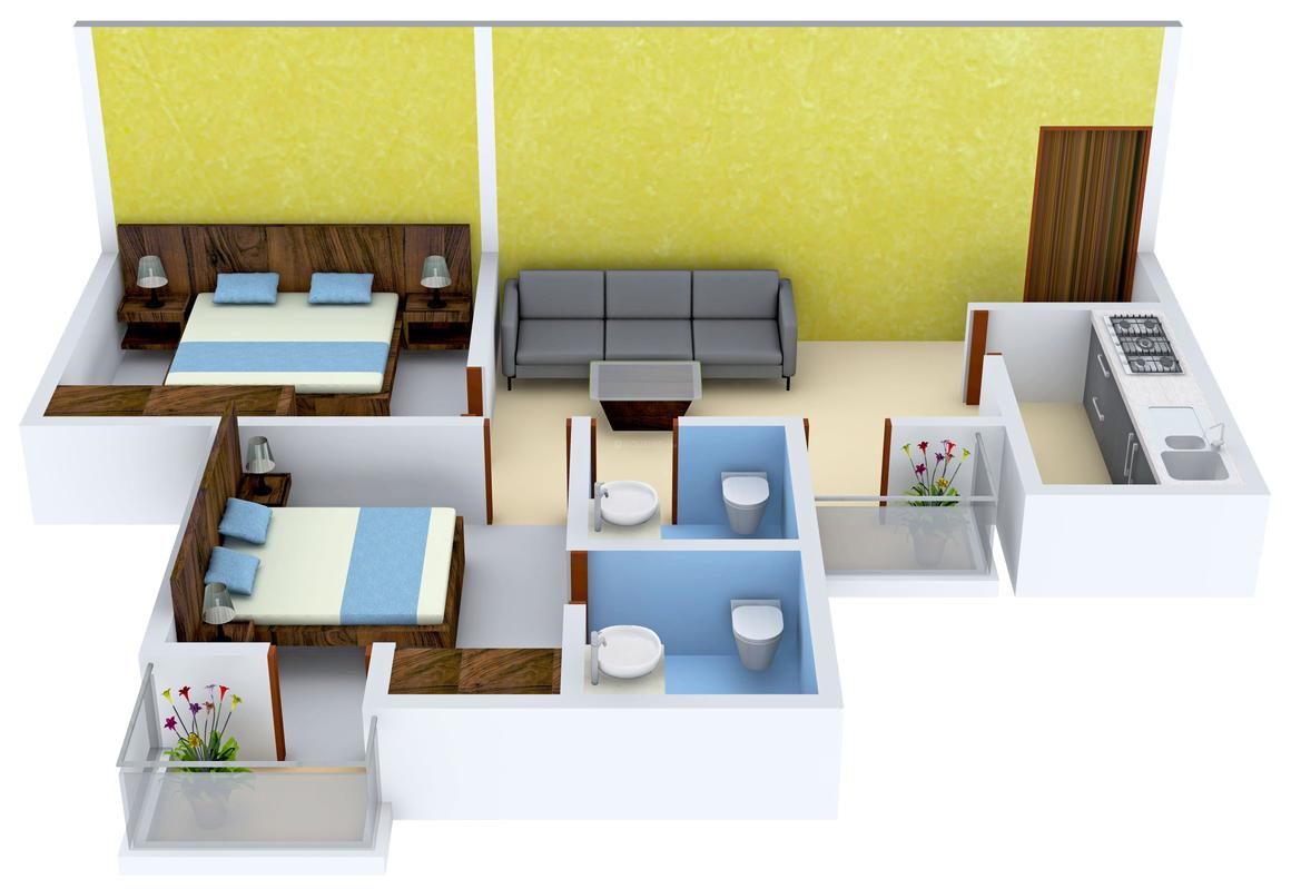 815 Sq. Ft.