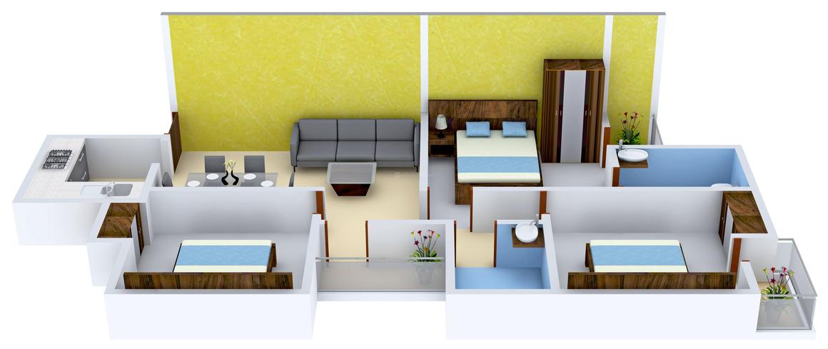 975 Sq. Ft.