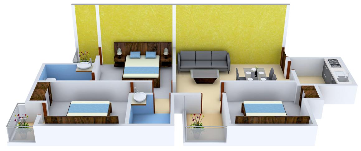 1010 Sq. Ft.